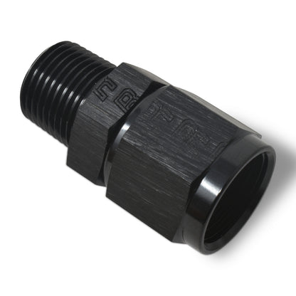 Russell -6 AN AN Female To Male NPT (Black Finish) 614215 Photo - out of package