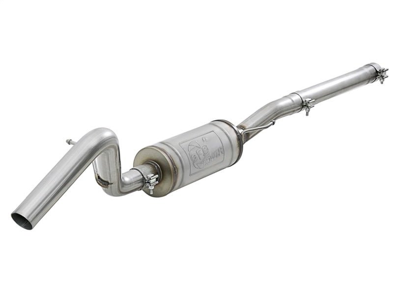 aFe Mach Force-Xp 2-1/2 In 409 Stainless Steel Cat-Back Mid-Pipe w/ Muffle 49-48063 Photo - Primary