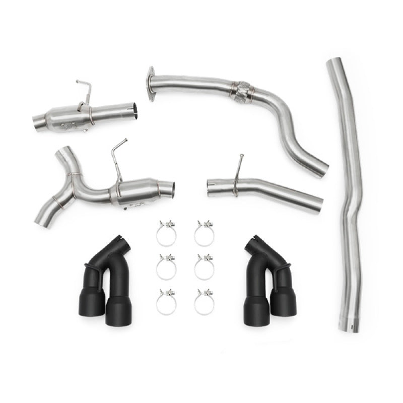 Mishimoto Chevrolet Camaro 2.0T Quad Tip Pro Cat-Back Exhaust MMEXH-CAM4-16QTPBK Photo - Primary