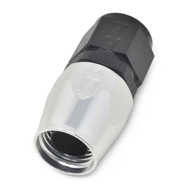 Russell Full Flow Straight Hose Ends - Black / Silver 610043 Photo - out of package