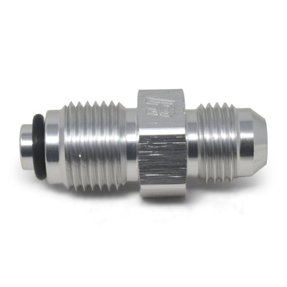 Russell Power Steering Adapter 1/2-20 O-Ring To 6 AN Male Clear Anodize 648010 Photo - out of package