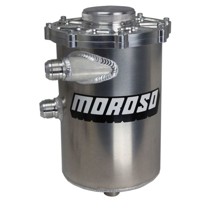 Moroso 13in Tall 7in Dia 5qt Dry Sump Tank 22611 22611 User 1
