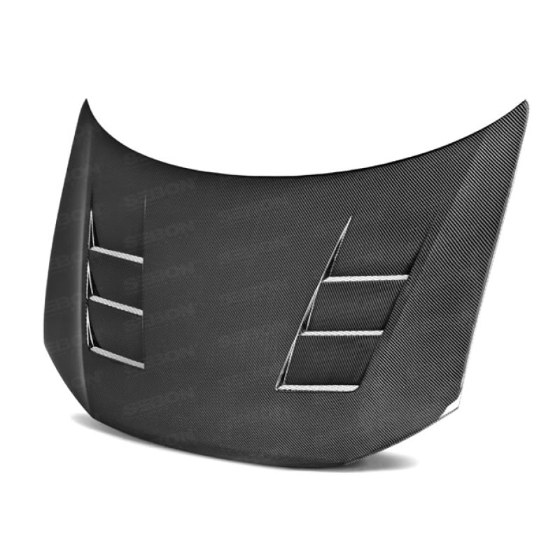 Seibon 12-13 Honda Civic 2dr TS-Style Carbon Fiber Hood HD1213HDCV2D-TS HD1213HDCV2D-TS Photo - Primary