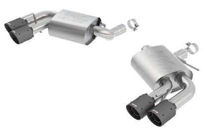 Borla 2016 Chevy Camaro SS V8 AT/MT ATAK Rear Section Exhaust w/o Dual Mode Valves 11921CFBA 11921CFBA Photo - Primary