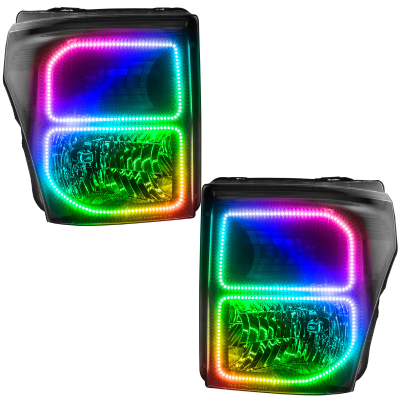 ORACLE Lighting Oracle 11-16 Ford F250/350 LED HL - Black - ColorSHIFT w/ 2.0 Controller 8159-333 8159-333 Photo - out of package