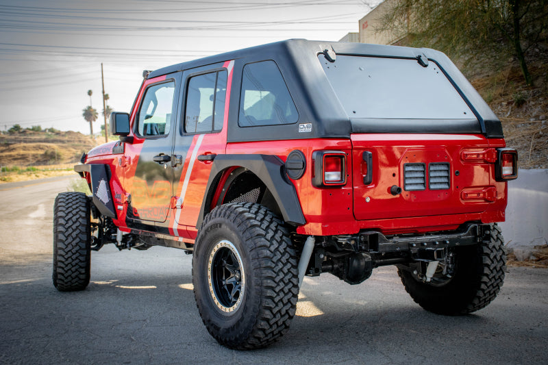 DV8 Offroad 2018+ Jeep Wrangler JL Unlimited Fastback Hard Top HTJLFB-B HTJLFB-B Photo - Mounted