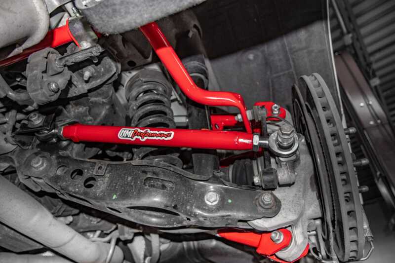 UMI Performance UMI 16-24 Chevrolet Camaro Alignment Toe Arm - Red 2545-R 2545-R User 3