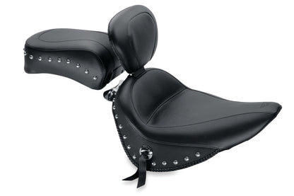 Mustang Motorcycle Mustang 00-15 Harley Softail Std Rear Tire Std Touring, Wide Touring Recessed Passenger Seat - Black 79711 79711 Photo - Primary