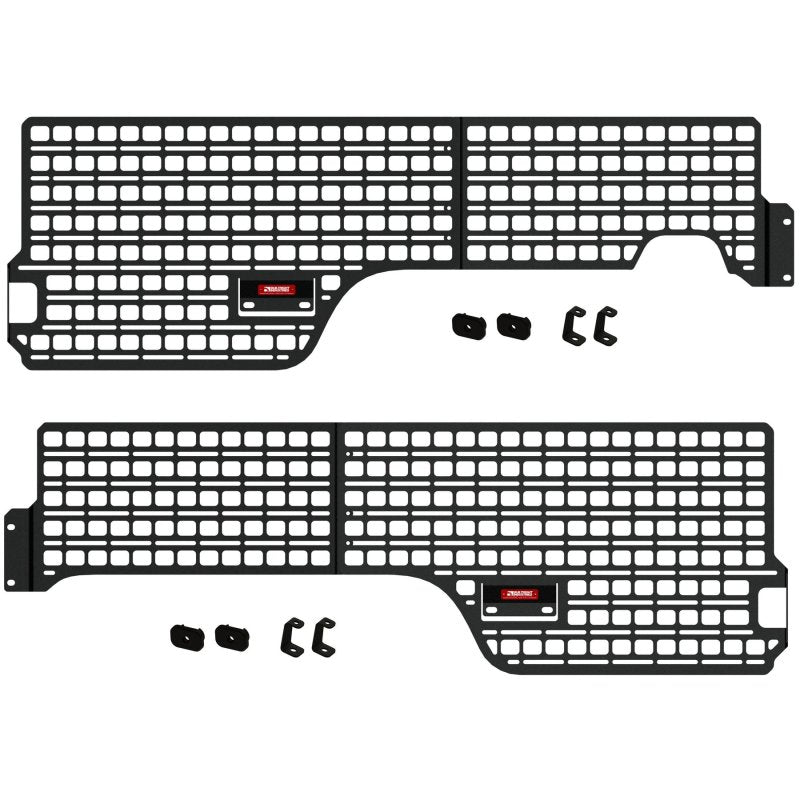 BuiltRight Industries 2019+ Ford Ranger 5ft Bed Full Bedside Rack - 4pc Set 102401