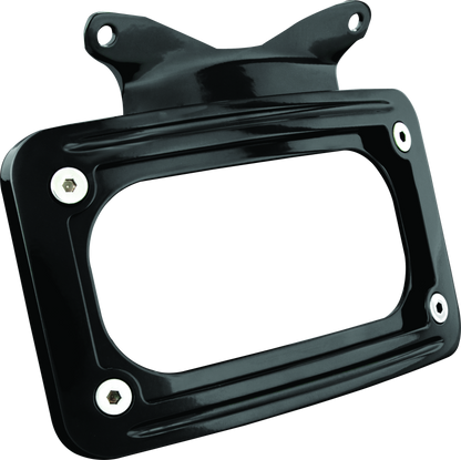 Kuryakyn Curved Lic Plate Mount Blk 3147 3147 Photo - Primary