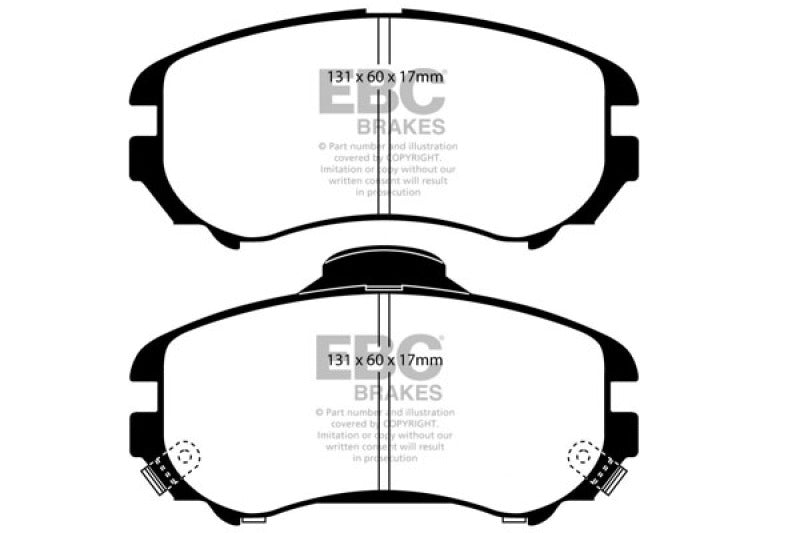 EBC Disc Brake Pad Set DP41643R Photo - Primary