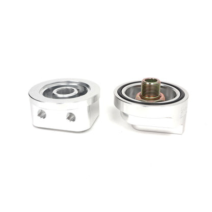 BLOX Racing Remote Oil Filter Relocation Kit - Polished Oil Line Not Included BXGA-00115-PO User 1