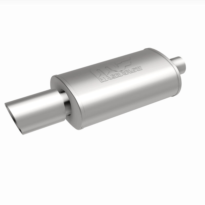 MagnaFlow 5" X 8" Oval Center/Center Performance Muffler With Tip 14829 360 Degree Image Set