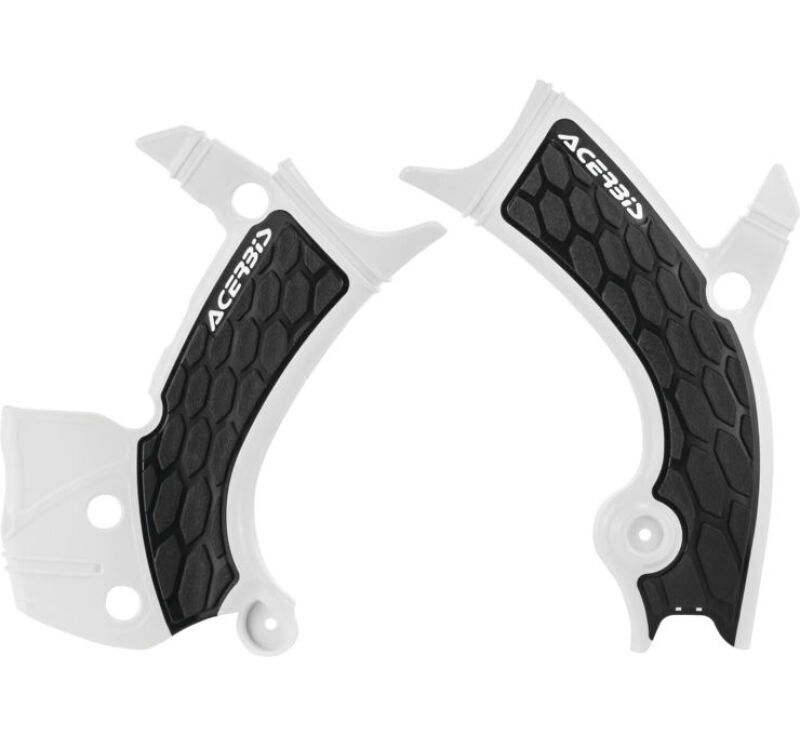 Acerbis 16-19 Yamaha YZ250F/YZ450F/YZ250FX/YZ450FX/WR250F/450F Frame Guards- X-Grip - White/Black 2689411035 2689411035 Photo - Primary