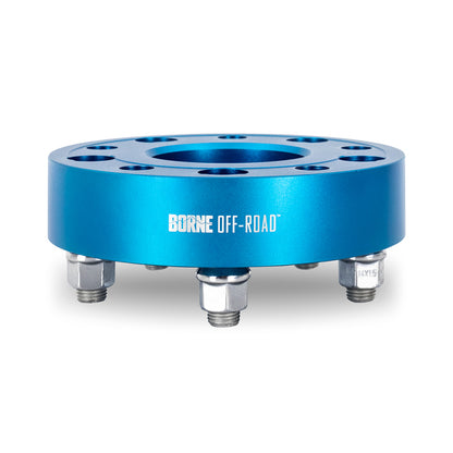 Borne Off-Road Wheel Spacers - 5x127 - 71.6 - 45mm - M14 - Blue BNWS-003-450BL BNWS-003-450BL Photo - Primary