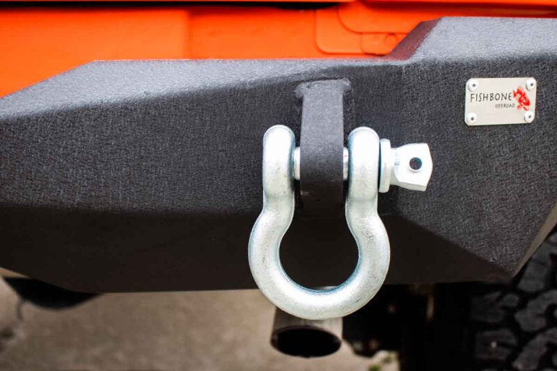 Fishbone Offroad 07-18 Jeep Wrangler JK Rear Bumper Mako FB22278 FB22278 Photo - lifestyle view