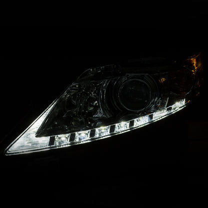 Anzo 2010-2012 Lexus Rx350 Projector Headlights w/ U-Bar Chrome 111323 Photo - Mounted