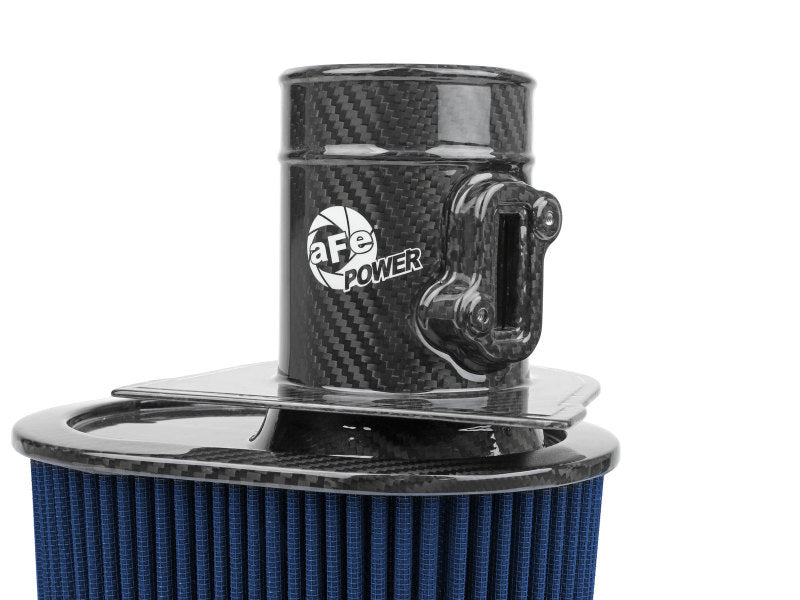 aFe 15-21 Lamborghini Huracan V10-5.2L Track Series Intake System w/ Pro 5R Filter 57-10012R 57-10012R Photo - Close Up