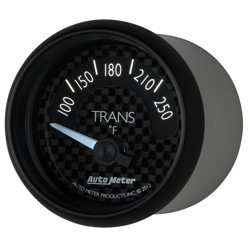 Autometer GT Series 52mm Short Sweep Electronic 100-250 Deg F Transmission Temperature 8049 8049 User 3