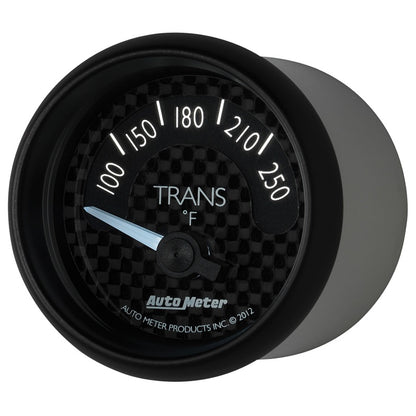 Autometer GT Series 52mm Short Sweep Electronic 100-250 Deg F Transmission Temperature 8049 8049 User 3