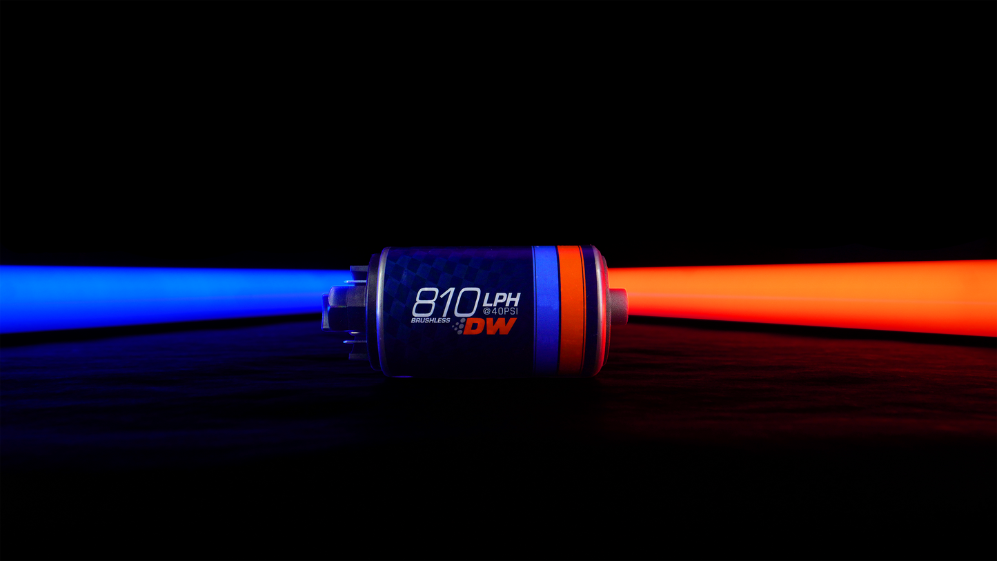 DeatschWerks DW810 Brushless Fuel pump w/2-speed controller