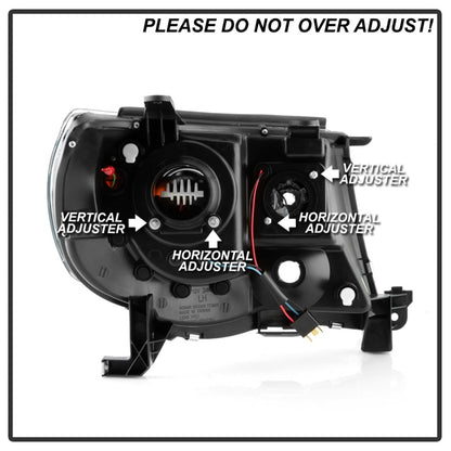 Spyder Toyota Tacoma 05-11 V2 High-Power LED Headlights - Black PRO-YD-TT05PL-BK 5088185 5088185 Photo - Unmounted
