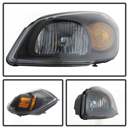 SPYDER Xtune Chevy Cobalt 05-10 Crystal Headlights Black HD-JH-CCOB05-AM-BK 5079794 5079794 Photo - Unmounted