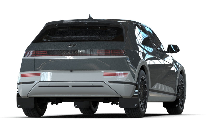 Rally Armor 22-24 Hyundai Ioniq 5 Black UR Mud Flap Silver Battery Logo MF87-BAT-BLK-SIL MF87-BAT-BLK-SIL User 2