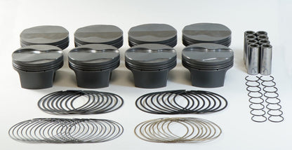 Mahle MS Piston Set GM L92/LS3 378ci 4.075in Bore 3.622stk 6.125in Rod 0.927 Pin 2cc 10.8CR Set of 8 197719275 197719275 Photo - Primary