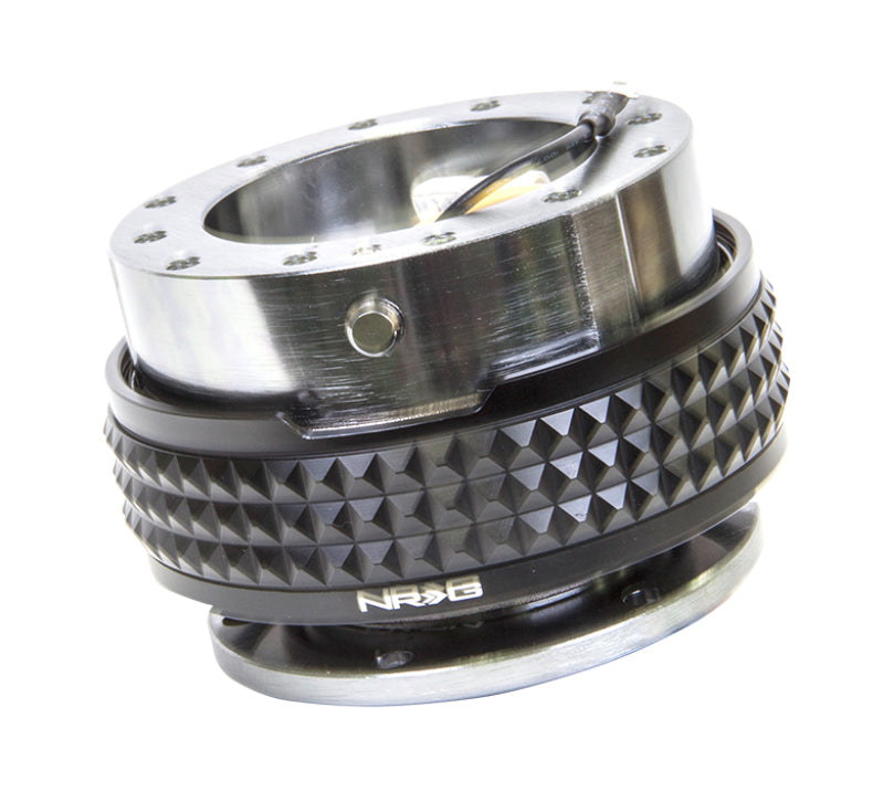 NRG Quick Release Kit - Gunmetal Body / Black Pyramid Ring SRK-210GM/BK Photo - Primary