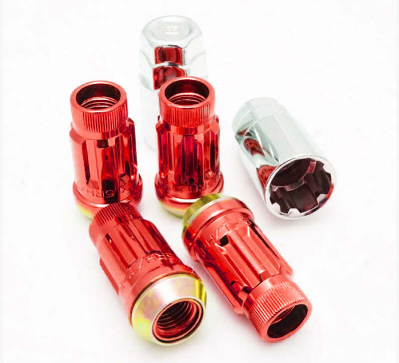 Wheel Mate Mutkei SR45R Lock Set 12x1.25 Red (4pcs) 34937R 34937R User 1
