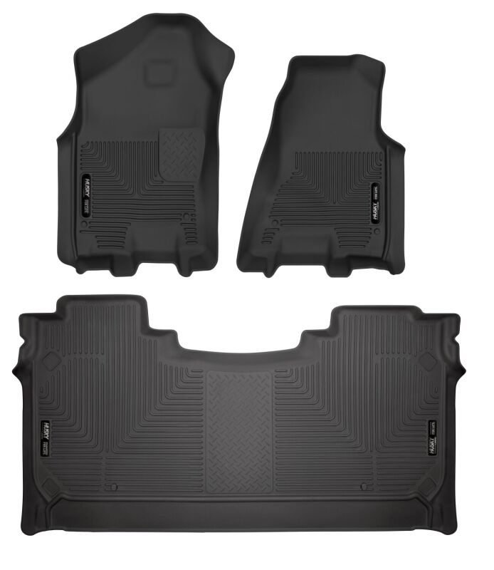 Husky Liners 19 Dodge Ram 1500 Crew Cab Weatherbeater Black Front 94001 Photo - Primary