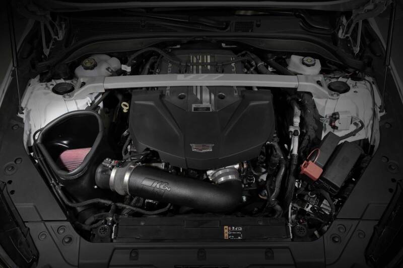 K&N Engineering K&N 22-24 Cadillac CT5 6.2L V8 Performance Air Intake System 63-3121 63-3121 Photo - Mounted