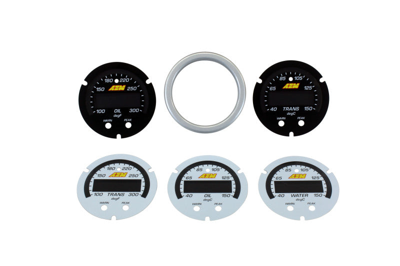 AEM Electronics Instrument Trim Ring Set 30-0302-ACC Photo - Primary