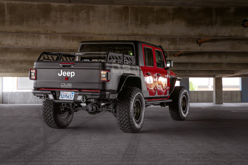 DV8 Offroad 20-23 Jeep Gladiator JT MTO Series Rear Bumper RBGL-06 RBGL-06 Photo - Primary