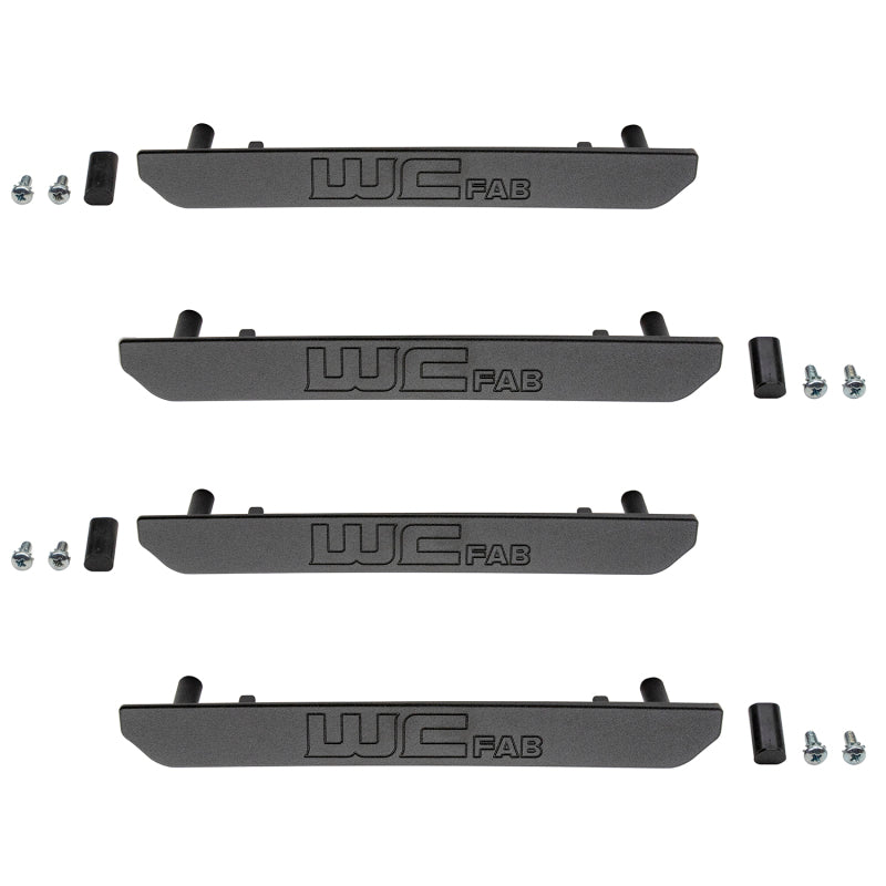 Wehrli 2020+ GMC 2500/3500HD Fender Flare Marker Light Delete Kit w/Logo - Fine Texture Black WCF100392 WCF100392 Photo - Primary