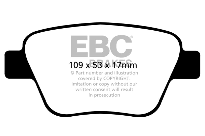 EBC Disc Brake Pad Set DP42075R Photo - Primary