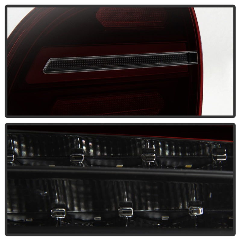Spyder Porsche Cayenne 958 11-14 LED Tail Lights - Sequential Signal - Red Smoke 5086907 5086907 Photo - Unmounted