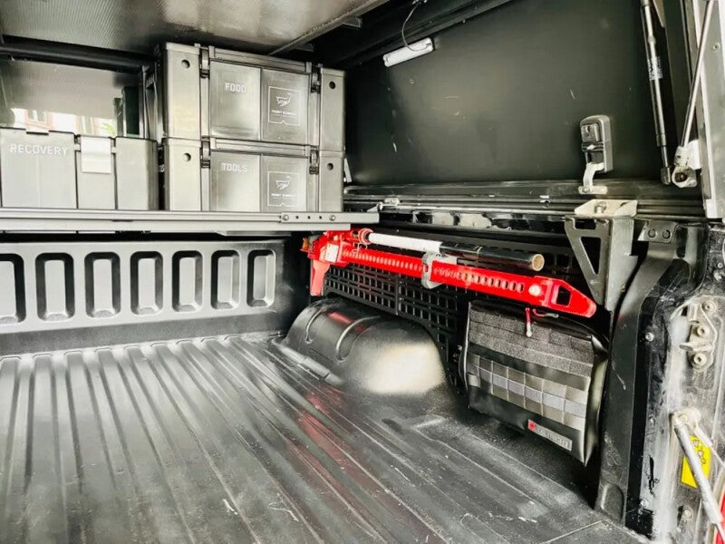 BuiltRight Industries 2019+ Ford Ranger 5ft Bed Full Bedside Rack - 4pc Set 102401 102401 Photo - lifestyle view