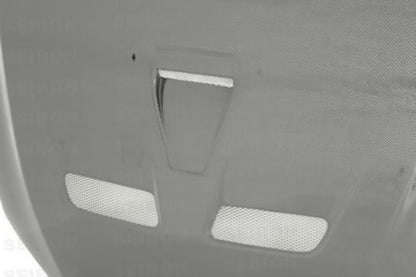 Seibon 08-12 Mitsubishi Evo X Carbon Fiber Hood HD0809MITEVOX-OE Photo - Primary