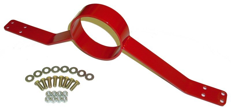 BMR 79-03 Fox Mustang Driveshaft Safety Loop - Red DSL008R DSL008R Photo - Primary