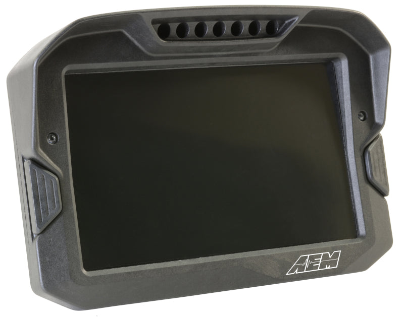 AEM Electronics Digital Dash, CD-7LG, Carbon Housing, Data Logging, GPS, CAN Bus, Kit 30-5703 Photo - out of package