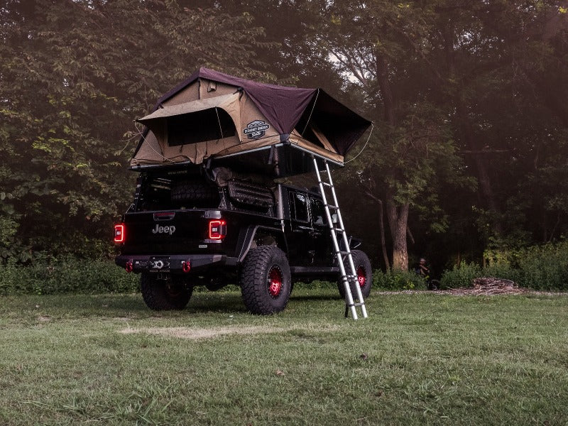Road Armor Universal 5ft Bed TRECK Adj Bed Rack - Tex Blk (w/o Brackets) 500BRS52B 500BRS52B Photo - Primary