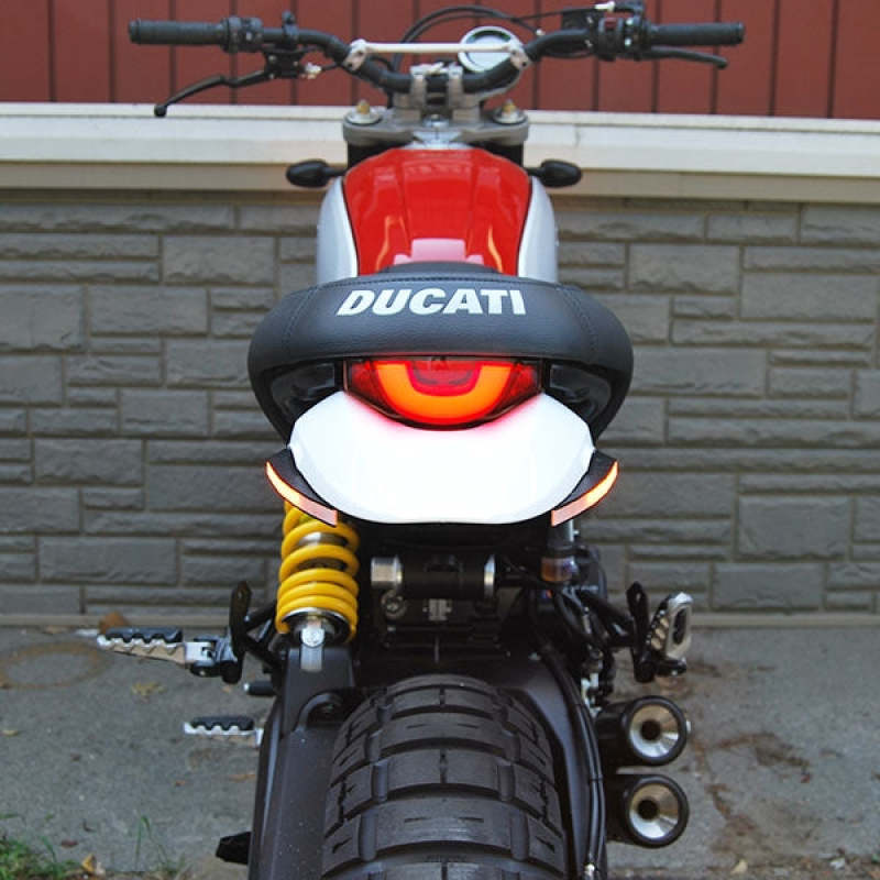 New Rage Cycles 17-24 Ducati Scrambler Desert Sled Fender Eliminator Kit SLED-FE SLED-FE Photo - Primary