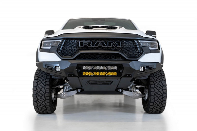 Addictive Desert Designs 2021 Dodge RAM 1500 TRX Bomber Front Bumper (20in Lights) F620012140103 F620012140103 Photo - Mounted