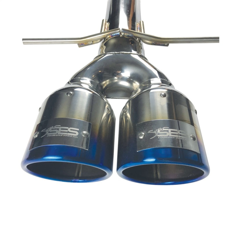 Injen 17-20 Honda Civic Si 1.5L Turbo (Sedan Only) 3in Cat-Back Stainless Steel Exhaust SES1581TT SES1581TT Photo - Unmounted