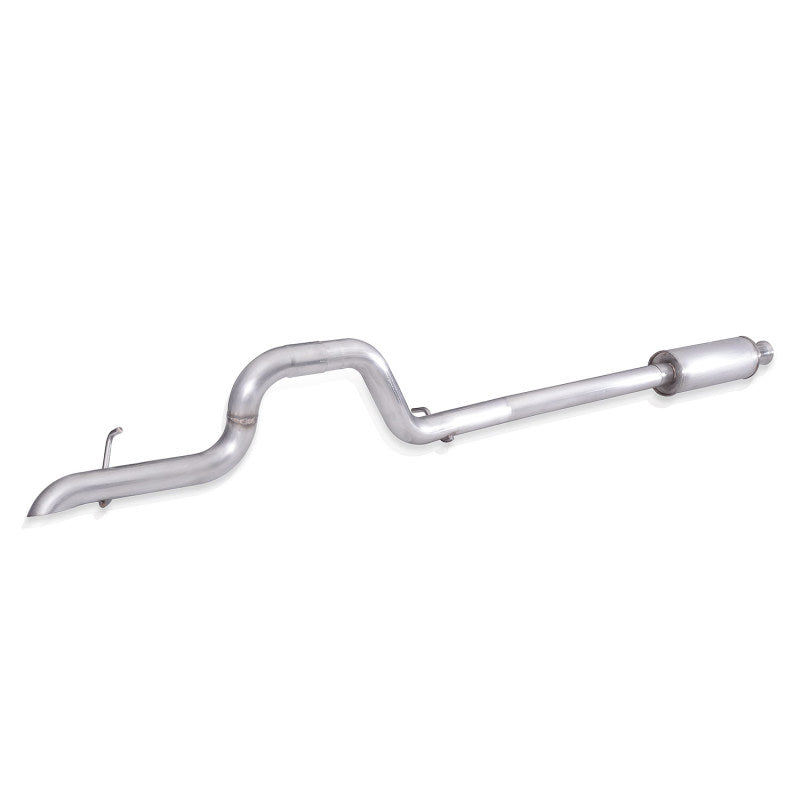 Stainless Works 2018+ Jeep Wrangler JL 304SS Factory Connect 2.5in Cat Back Dump Exhaust System JPJLUCBD JPJLUCBD Photo - Unmounted