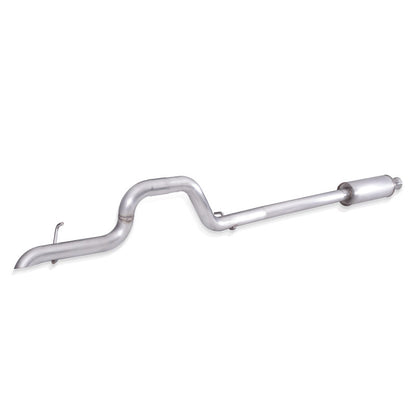 Stainless Works 2018+ Jeep Wrangler JL 304SS Factory Connect 2.5in Cat Back Dump Exhaust System JPJLUCBD JPJLUCBD Photo - Unmounted