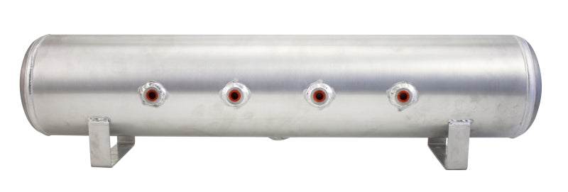 AIRLIFT 4 Gal Alum Air Tank-(4) 1/4" Face Ports,(2) 3/8" End Ports & 1/4" 11957 Photo - Primary