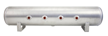 AIRLIFT 4 Gal Alum Air Tank-(4) 1/4" Face Ports,(2) 3/8" End Ports & 1/4" 11957 Photo - Primary